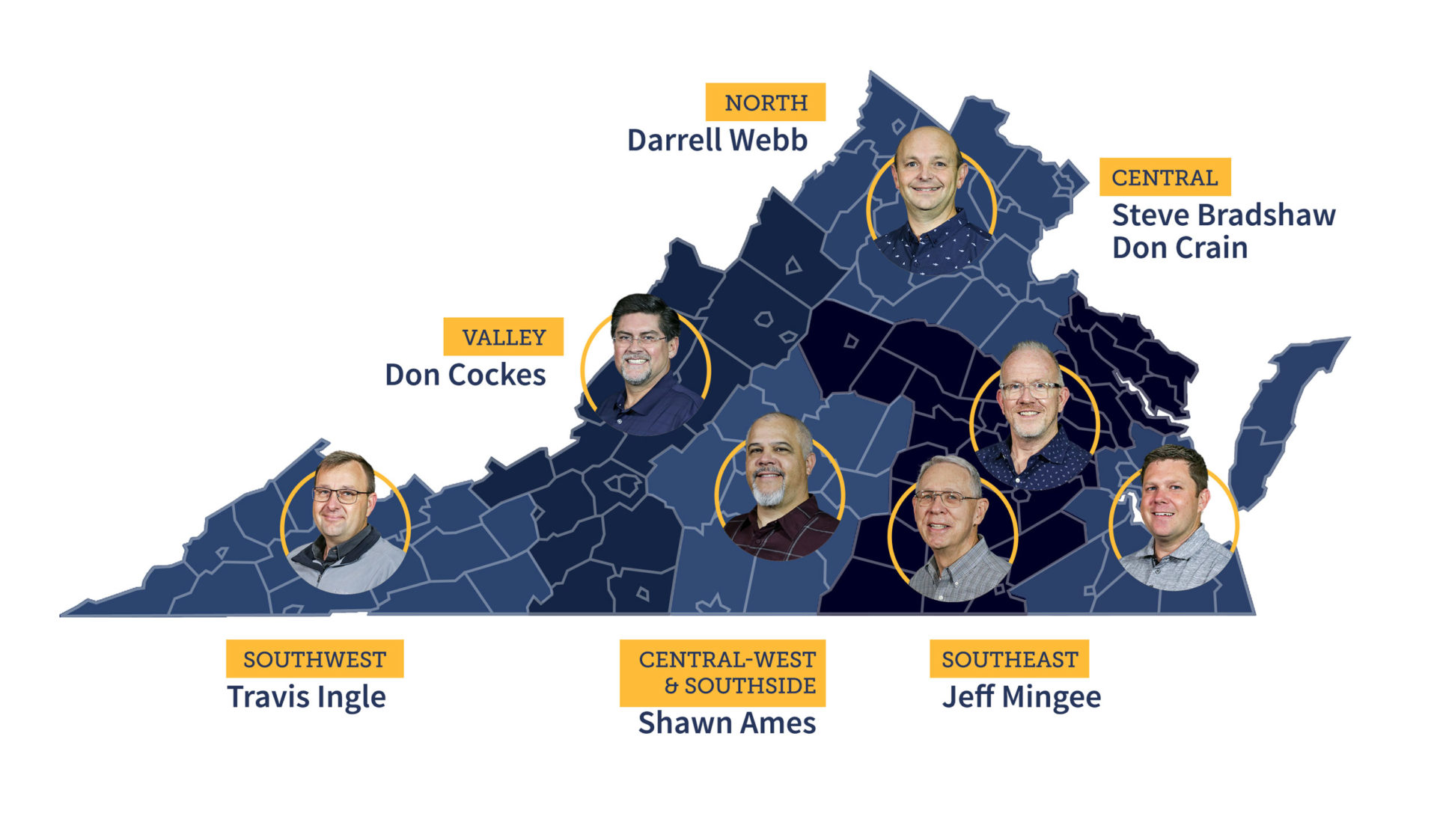 Regional Strategists for the SBC of Virginia