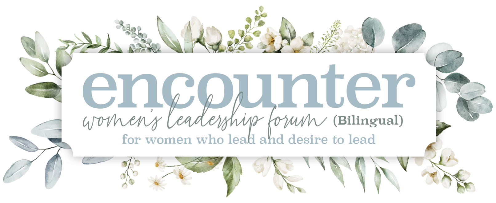 Encounter Women's Leadership Forum Logo